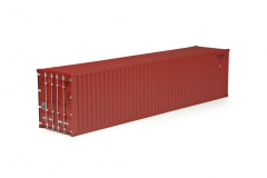 T.B. 40ft. container brown
