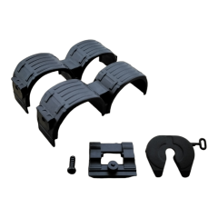 Scania R rear mudguard set 6x2/6x4 + fifth wheel