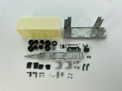 Kit: Widespread middle axle trailer dual air + 7,2 curtain side box