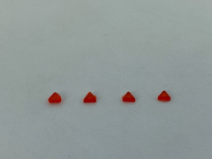 Light triangle red (4pcs)