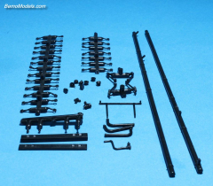 Hobur tank trailer parts: hose carrier, Assembly ring pipe, trailer stand etc..