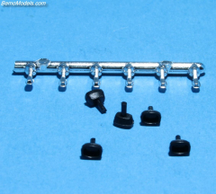 Oval lightholder pin rearward (5pcs)