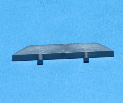 Roofboard slanting sides 37x2x6mm
