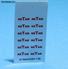 Sticker set Netam kipper