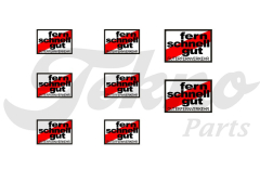 Fern schnell gut decal