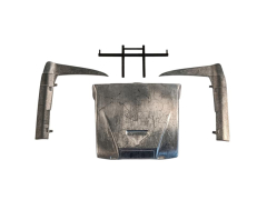 Roofspoiler + Bracket + Fender L + R - Iveco Turbostar