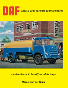 Boek DAF chassis voor speciale bedrijfswagens
