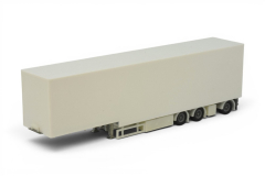 Building kit / Trailer step-deck closed box
