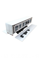 Curtainside 3 axles trailer (Semi-manufactured)