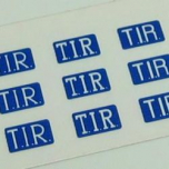 Sticker set TIR signs (9pcs)   
