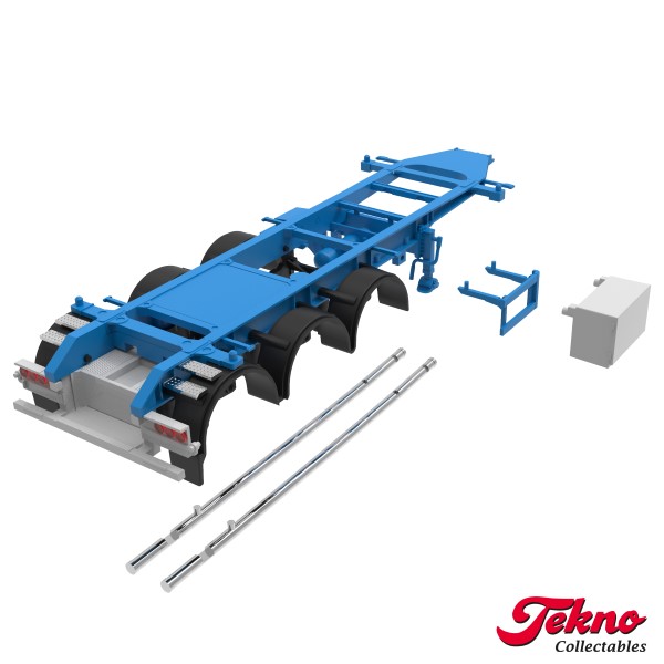 New: short tank container chassis