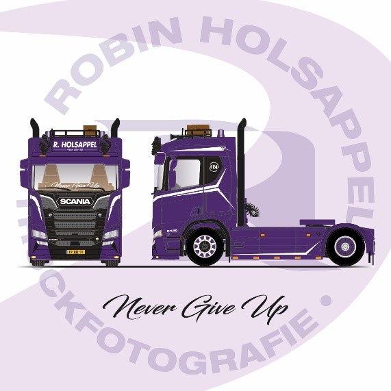 Robin Holsappel en Tekno ontwerpen miniatuur truck.