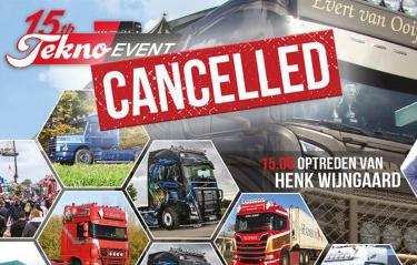 Tekno Event cancelled