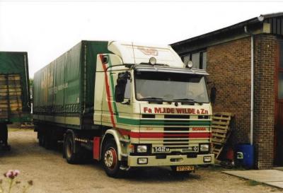 M.J. de Wilde's classic 1987 Scania 142 V8