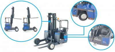 Tekno presents: Terberg Kinglifter transportable forklift in scale 1:50