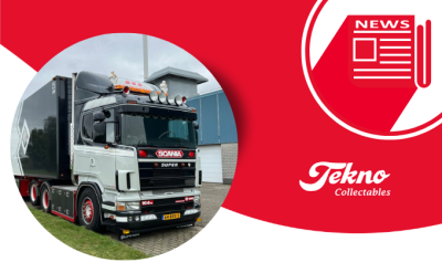 Starting today: The unique Scania 164R-580 by JQ van der Meer is available for reservation.