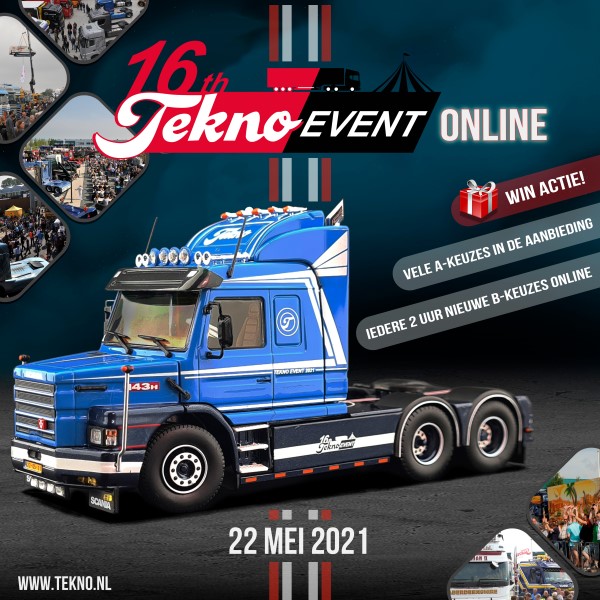Saturday May 22 Tekno Event - ONLINE
